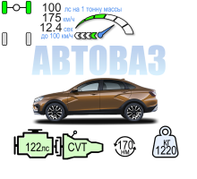 LADA VESTA КРОСС АТ 122ЛС ТЕХНО